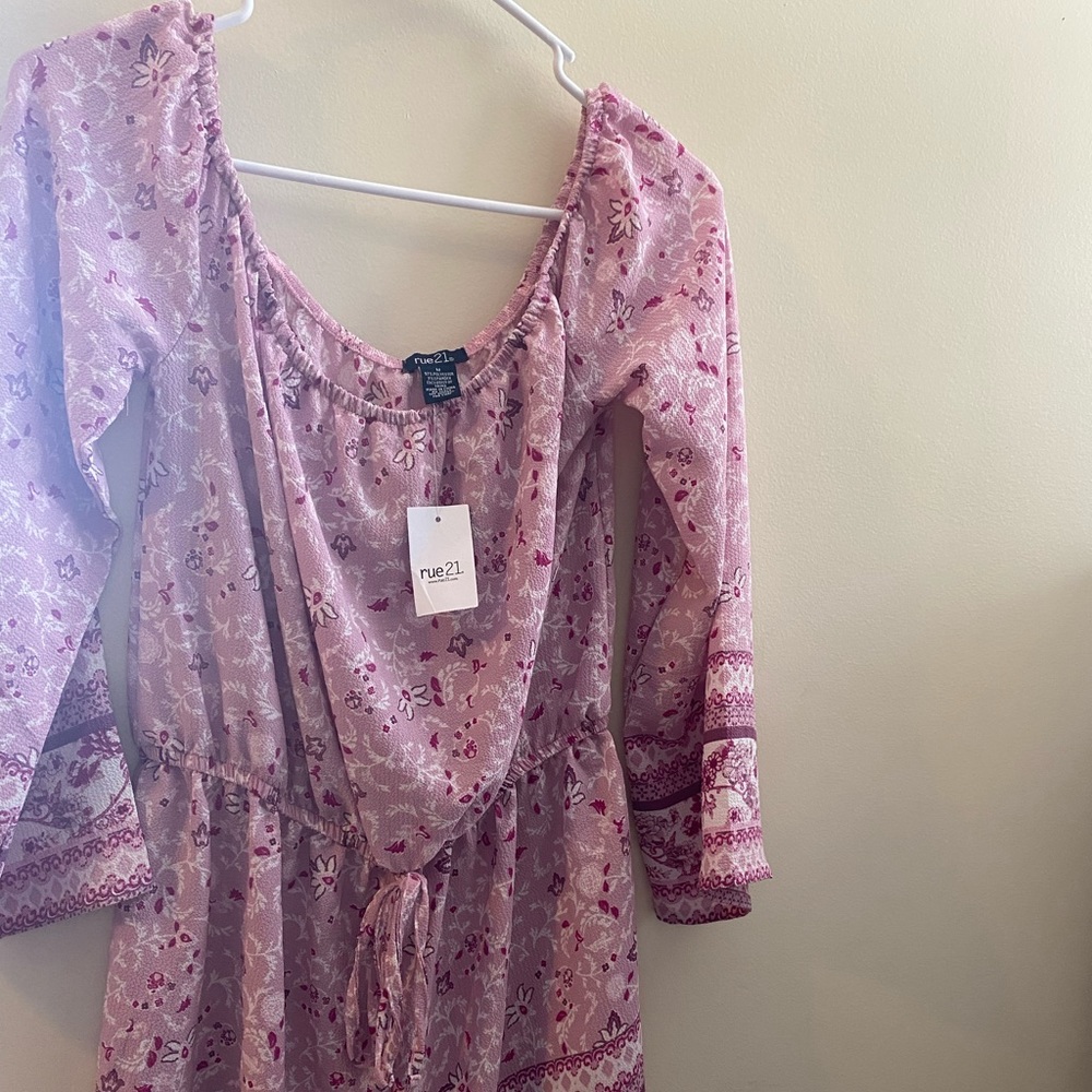 Pink Floral Summer Romper